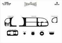 Ford Transit 1991-2000 Nakładki na Deskę Rozdzielczą (1997-2000) zdjęcia 4