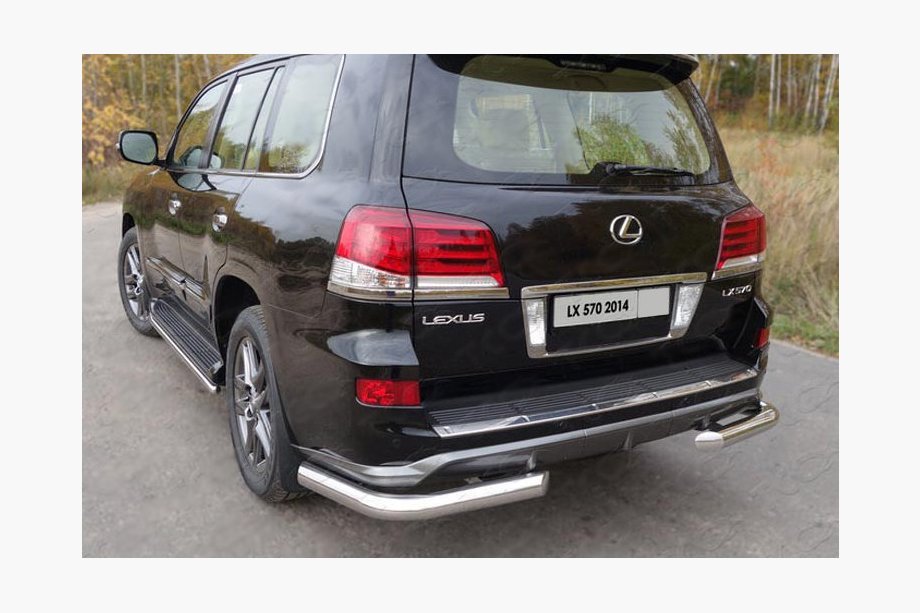 Lexus LX570/450d 2008-2022 Tylne lampy (2012-2015, 2 szt) Zewnetrzna Prawa (Blotnik) Zdjęcia 2