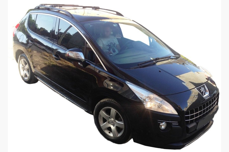 Peugeot 3008 2008-2016 Relingi Dachowe Skyport BLACK Image