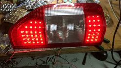 Mercedes Sprinter W901/902/903/904/905 1995–2006 Tylne lampy LED (2 szt.) zdjęcia 5