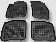 Volkswagen Caddy 2004-2010 Dywaniki gumowe z rantem (4 szt, RezavPlast) zdjęcia 1