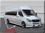 Mercedes Sprinter W906 2006–2018 Progi Boczne Sport (zagruntowane do lakierowania) zdjęcia 3