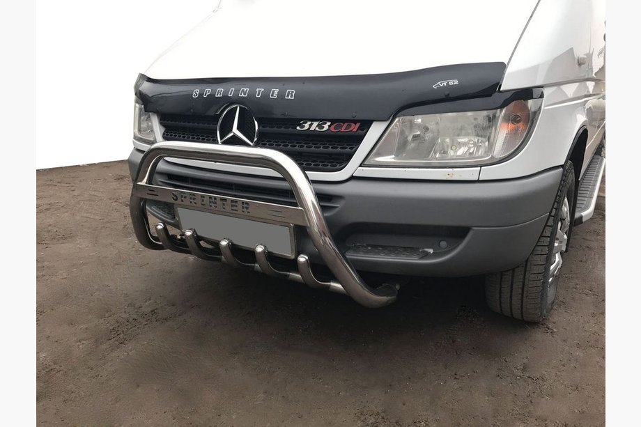 Mercedes Sprinter W901/902/903/904/905 1995–2006 Pałąk Przedni WT004 (Stal Nierdzewna) 1995-2000 Zdjęcia 6