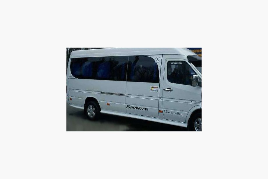 Mercedes Sprinter W901/902/903/904/905 1995–2006 Progi Boczne (włókno szklane, do lakierowania) Image
