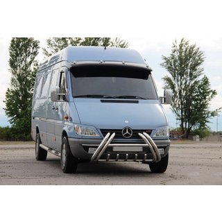 Orurowanie przednie Kelebek WT011 (stal nierdzewna) Mercedes Sprinter W901/902/903/904/905 1995–2006 zdjęcia 1