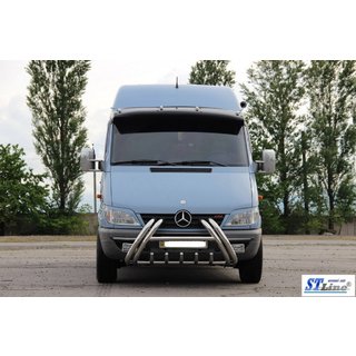 Orurowanie przednie Kelebek WT011 (stal nierdzewna) Mercedes Sprinter W901/902/903/904/905 1995–2006 zdjęcia 2