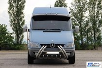Mercedes Sprinter W901/902/903/904/905 1995–2006 Orurowanie przednie Kelebek WT011 (stal nierdzewna) zdjęcia 2