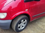 Mercedes Vito W638 1996-2003 Poszerzenia nadkoli (przednie, do lakierowania) zdjęcia 1