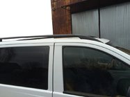 Mercedes Vito W639 2004-2014 Czarne relingi dachowe CAN Oryginalny design (metalowe stopki) zdjęcia 1