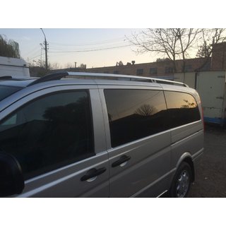 Relingi Dachowe Chrom CAN Oryginalny Design (Metalowe Nogi) Mercedes Viano 2004-2014 zdjęcia 3