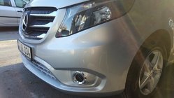 Mercedes Vito/V-class W447 2014- Nakładki na grill 2014-2020 (5 szt, stal nierdzewna) OmsaLine - Włoska Stal Nierdzewna zdjęcia 5