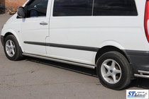 Mercedes Viano 2004-2014 Rury Boczne BB001 (2 szt., Stal Nierdzewna) zdjęcia 4