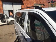 Mercedes Viano 2004-2014 Czarne relingi dachowe Skyport (metal lity) zdjęcia 3
