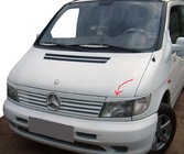 Mercedes Vito W638 1996-2003 Brewki na reflektory (do malowania) zdjęcia 1