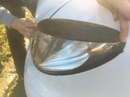 Mercedes Vito W639 2004-2014 Brewki na reflektory proste (2004-2010, 2 szt, plastik) Połysk zdjęcia 8