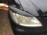 Mercedes Viano 2004-2014 Brewki na reflektory proste (czarny mat) zdjęcia 1