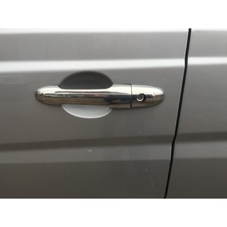 Nakładki na klamki drzwi ze stali nierdzewnej Mercedes Viano 2004-2014 zdjęcia 4