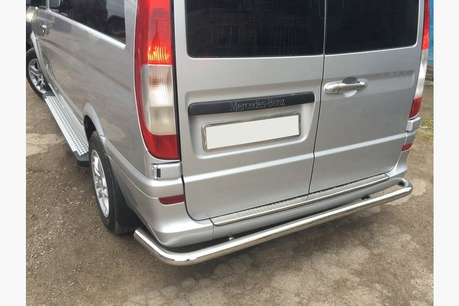 Mercedes Vito W639 2004-2014 Tylna Belka AK005 (Stal Nierdzewna) Image