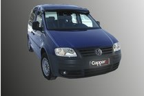 Volkswagen Caddy 2004-2010 Daszek na szybę przednią (czarny połysk, 5mm) zdjęcia 1
