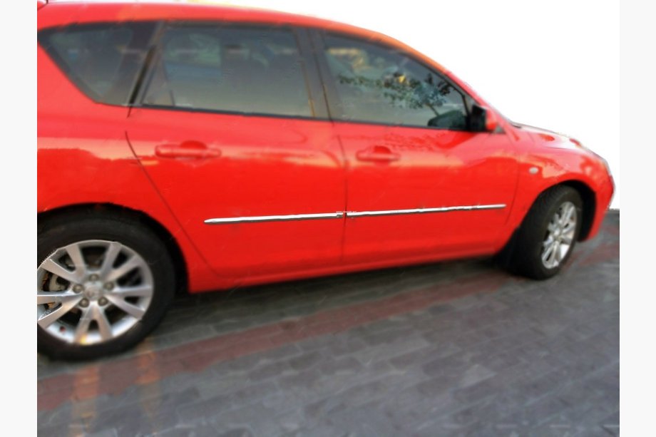 Mazda 3 2003-2009 Listwy drzwiowe stal nierdzewna (4 szt.) Image