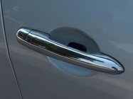 Renault Megane II 2004-2009 Chromowane Nakładki na Klamek Drzwi (4 szt, Stal Nierdzewna) zdjęcia 1