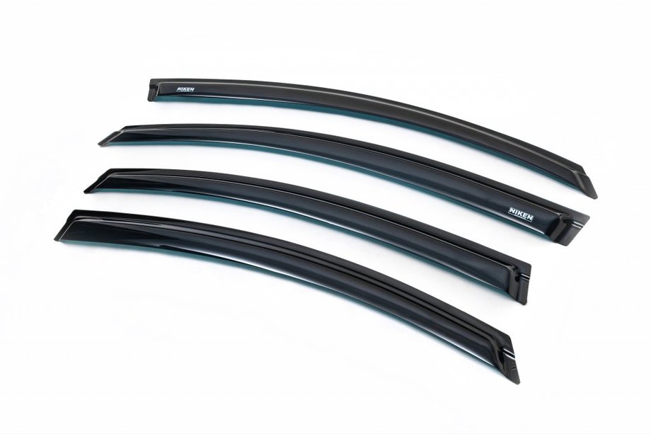 Mazda 6 2008-2012 Deflektory Okien (4 szt, Niken) Zdjęcia 1