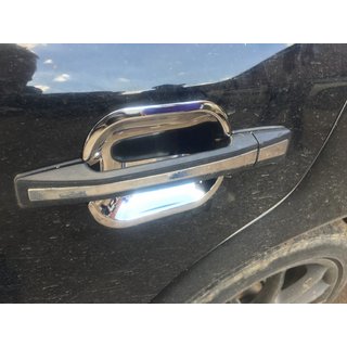 Nakładki pod klamki ze stali nierdzewnej (4 szt) Mercedes E-class W124 1984–1997 zdjęcia 2