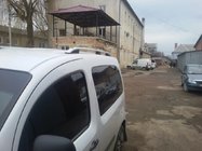 Renault Kangoo 2008–2020 Relingi dachowe Skyport (szary mat) Baza Standardowa zdjęcia 2
