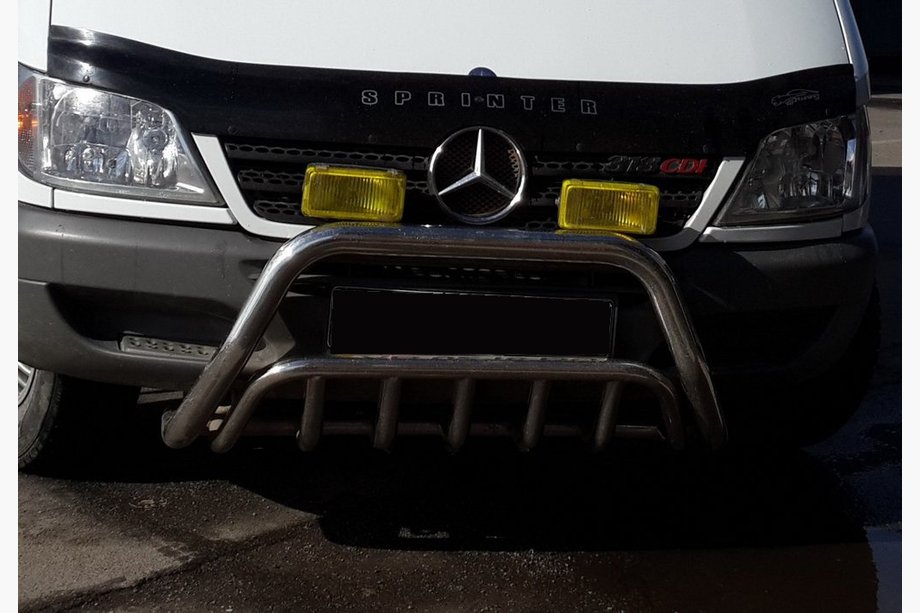 Mercedes Sprinter W901/902/903/904/905 1995–2006 Przedni Pałąk WT002 (Stal Nierdzewna) Image