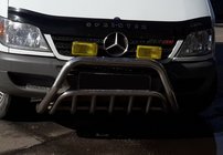 Mercedes Sprinter W901/902/903/904/905 1995–2006 Przedni Pałąk WT002 (Stal Nierdzewna) zdjęcia 1