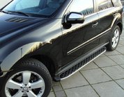 Mercedes GL class X164 2006-2012 Progi Boczne BlackLine (2 szt, Aluminium) zdjęcia 1