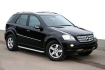 Mercedes ML W164 2005-2011 Progi Boczné Fullmond (2 szt., Aluminium) zdjęcia 3
