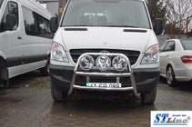 Mercedes Sprinter W906 2006–2018 Pałąk przedni wysoki WT018 (stal nierdzewna) zdjęcia 4