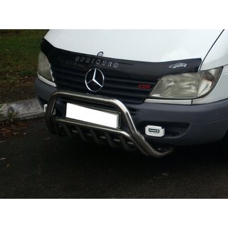 Przedni Pałąk WT002 (Stal Nierdzewna) Mercedes Sprinter W901/902/903/904/905 1995–2006 zdjęcia 3