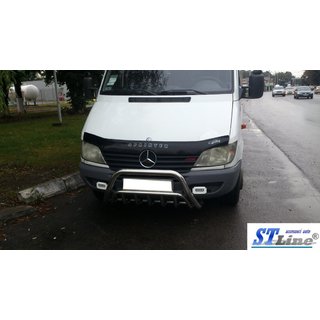Przedni Pałąk WT002 (Stal Nierdzewna) Mercedes Sprinter W901/902/903/904/905 1995–2006 zdjęcia 2