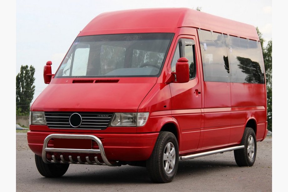 Mercedes Sprinter W901/902/903/904/905 1995–2006 Przedni Pałąk WT008 (Stal Nierdzewna) Image
