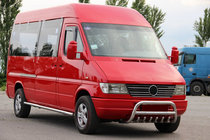 Mercedes Sprinter W901/902/903/904/905 1995–2006 Przedni Pałąk WT008 (Stal Nierdzewna) zdjęcia 3