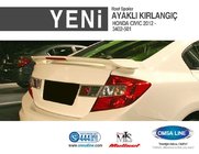 Honda Civic Sedan IX 2011-2016 Spojler Isikli (zagruntowany do malowania) zdjęcia 2