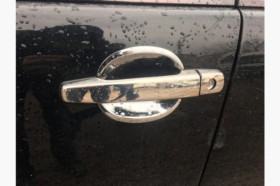 Mercedes E-class W210 1995-2002 Chromowane Nakładki na Klamek Drzwi (4 szt, Stal Nierdzewna) Carmos - Turecka Stal Nierdzewna Image