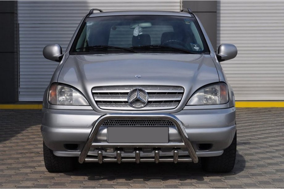 Mercedes ML W163 1997-2005 Pałąk Przedni (Stal Nierdzewna) Zdjęcia 1