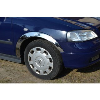 Nakładki na nadkola (4 szt, stal nierdzewna) Opel Astra G classic 1998-2012 zdjęcia 1