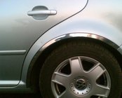 Dacia Sandero 2013-2020 Listwy na nadkola ze stali nierdzewnej (4 szt.) Od 2016 zdjęcia 1