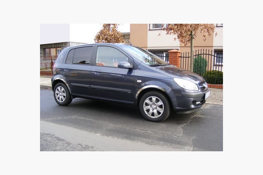 Hyundai Getz 2002- Nakładki na nadkola (4 szt, stal nierdzewna) Image