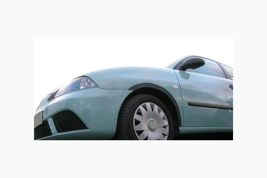 Seat Ibiza 2002-2009 Nakładki na nadkola (4 szt, czarne) Image