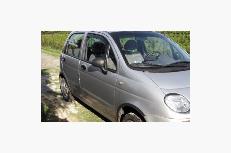 Daewoo Matiz 1998-2008 Nakładki na nadkola (4 szt, czarne) Image