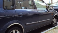 Mazda Premacy 1999-2005 Listwy na nadkola ze stali nierdzewnej (4 szt.) zdjęcia 1
