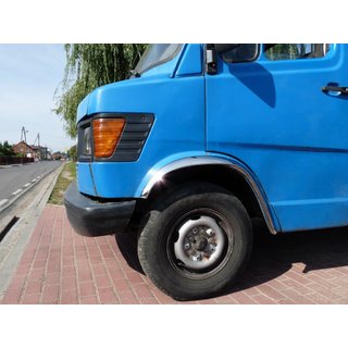 Listwy na nadkola ze stali nierdzewnej (4 szt.) Mercedes T1 (207-410) 1977-1995 zdjęcia 1