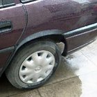 Opel Vectra A 1987-1995 Nakładki na nadkola (4 szt, czarne) zdjęcia 1