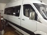 Volkswagen Crafter 2006-2016 Kompletne obramowanie szyb stal nierdzewna zdjęcia 2