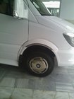 Mercedes Sprinter W906 2006–2018 Wąskie nakładki na nadkola stal nierdzewna (4 szt) Carmos - Turecka Stal Nierdzewna zdjęcia 2
